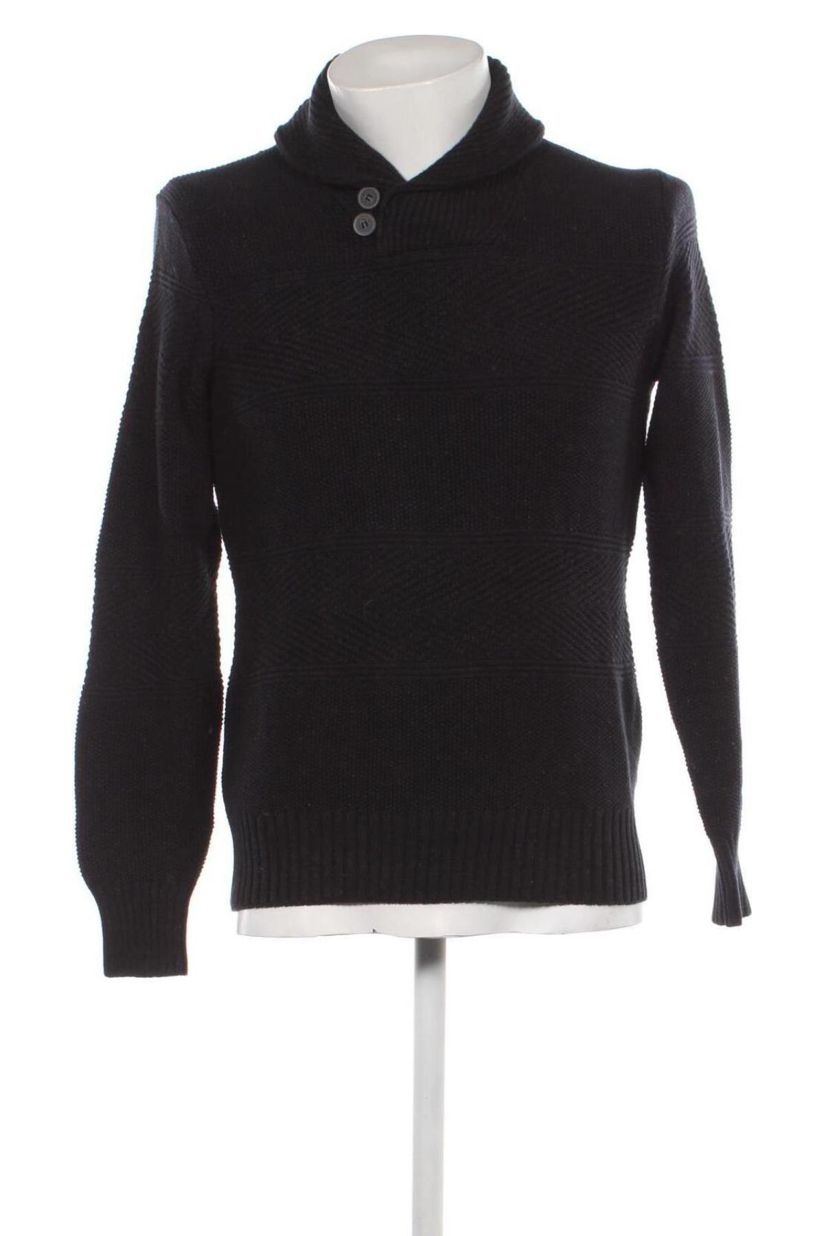 Ανδρικό πουλόβερ H&M L.O.G.G., Μέγεθος S, Χρώμα Μπλέ, Τιμή 3,23 €