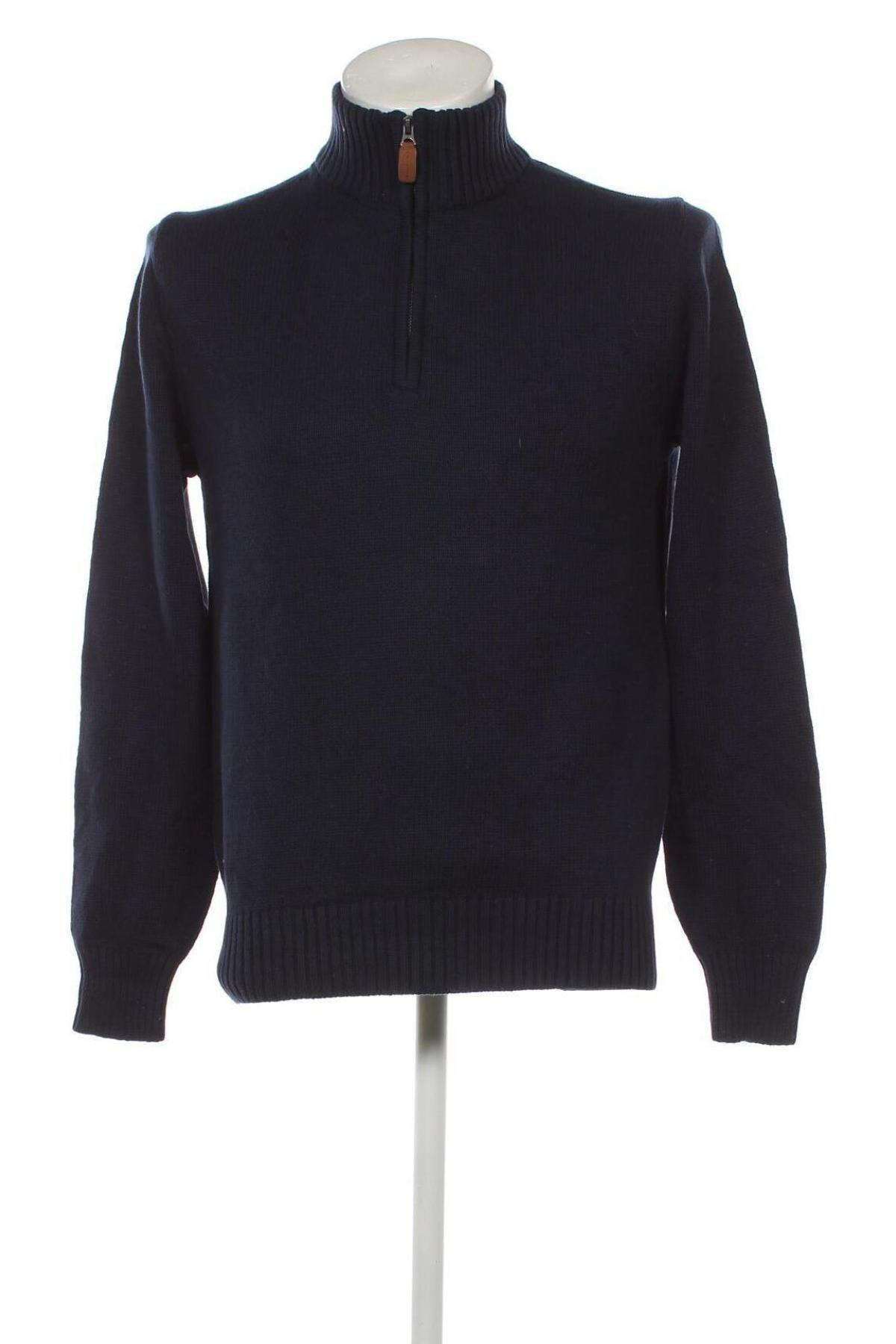 Мъжки пуловер St. John's Bay, Размер S, Цвят Син, Цена 29,00 лв.