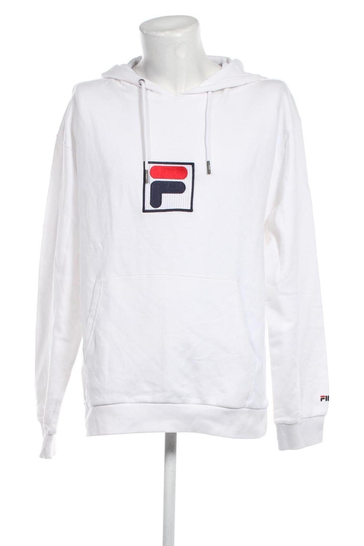 Herren Sweatshirt FILA, Größe XL, Farbe Weiß, Preis 60,54 €