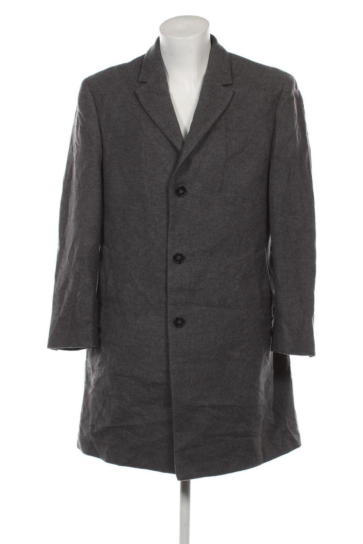 Мъжко палто, Размер M, Цвят Сив, Цена 51,36 лв.