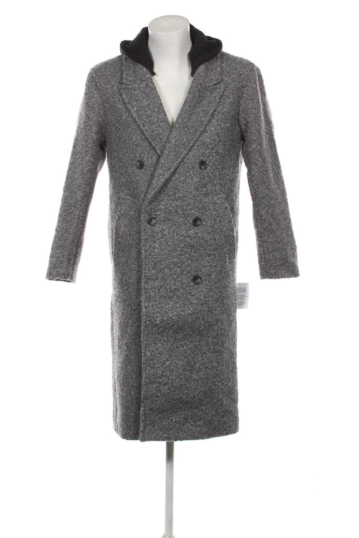 Pánsky kabát  ASOS, Veľkosť XS, Farba Sivá, Cena  29,51 €
