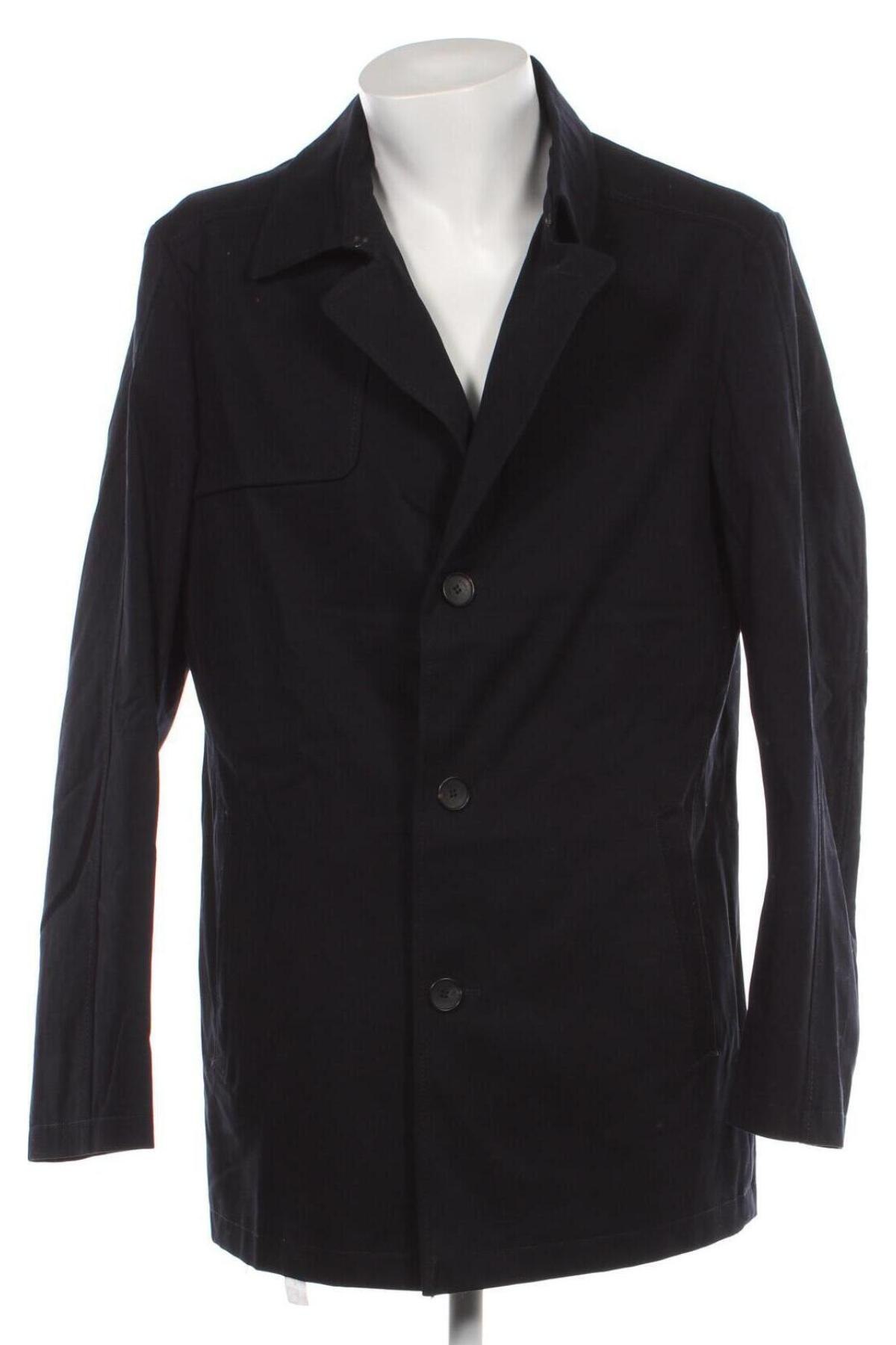 Ανδρικά παλτό Cinque, Μέγεθος L, Χρώμα Μπλέ, Τιμή 25,19 €