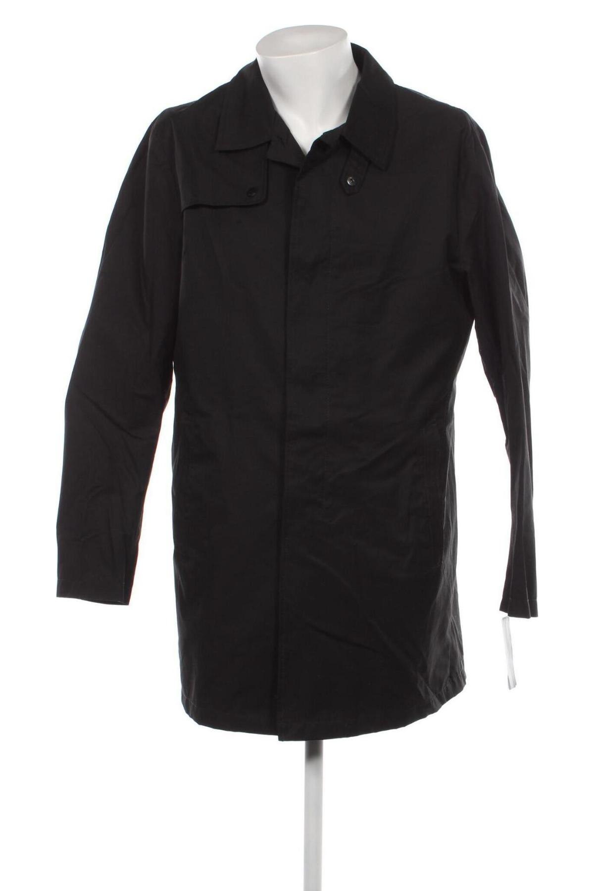 Мъжко палто Cinque, Размер L, Цвят Черен, Цена 389,00 лв.