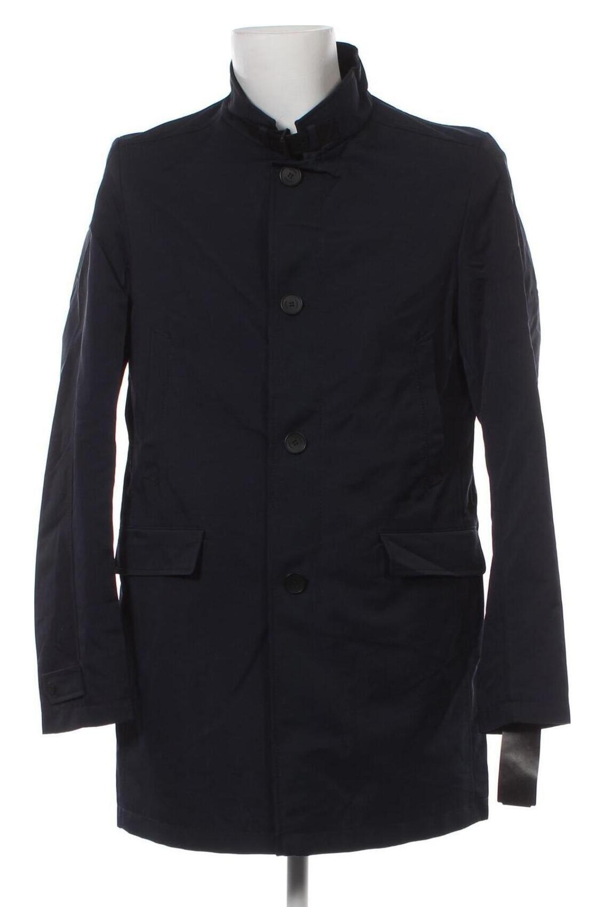 Ανδρικά παλτό Cinque, Μέγεθος M, Χρώμα Μπλέ, Τιμή 24,06 €