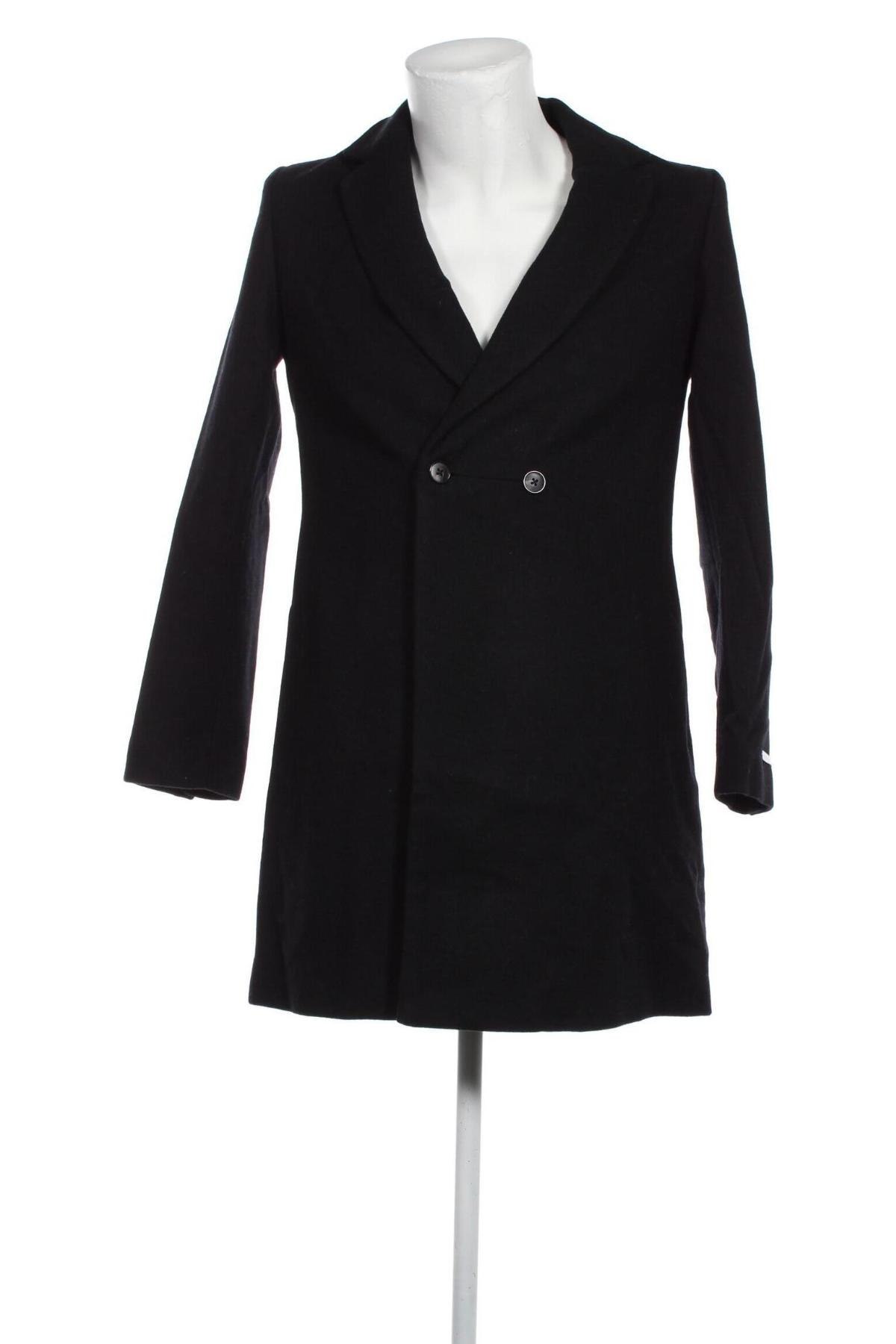 Ανδρικά παλτό Selected, Μέγεθος L, Χρώμα Μπλέ, Τιμή 22,21 €