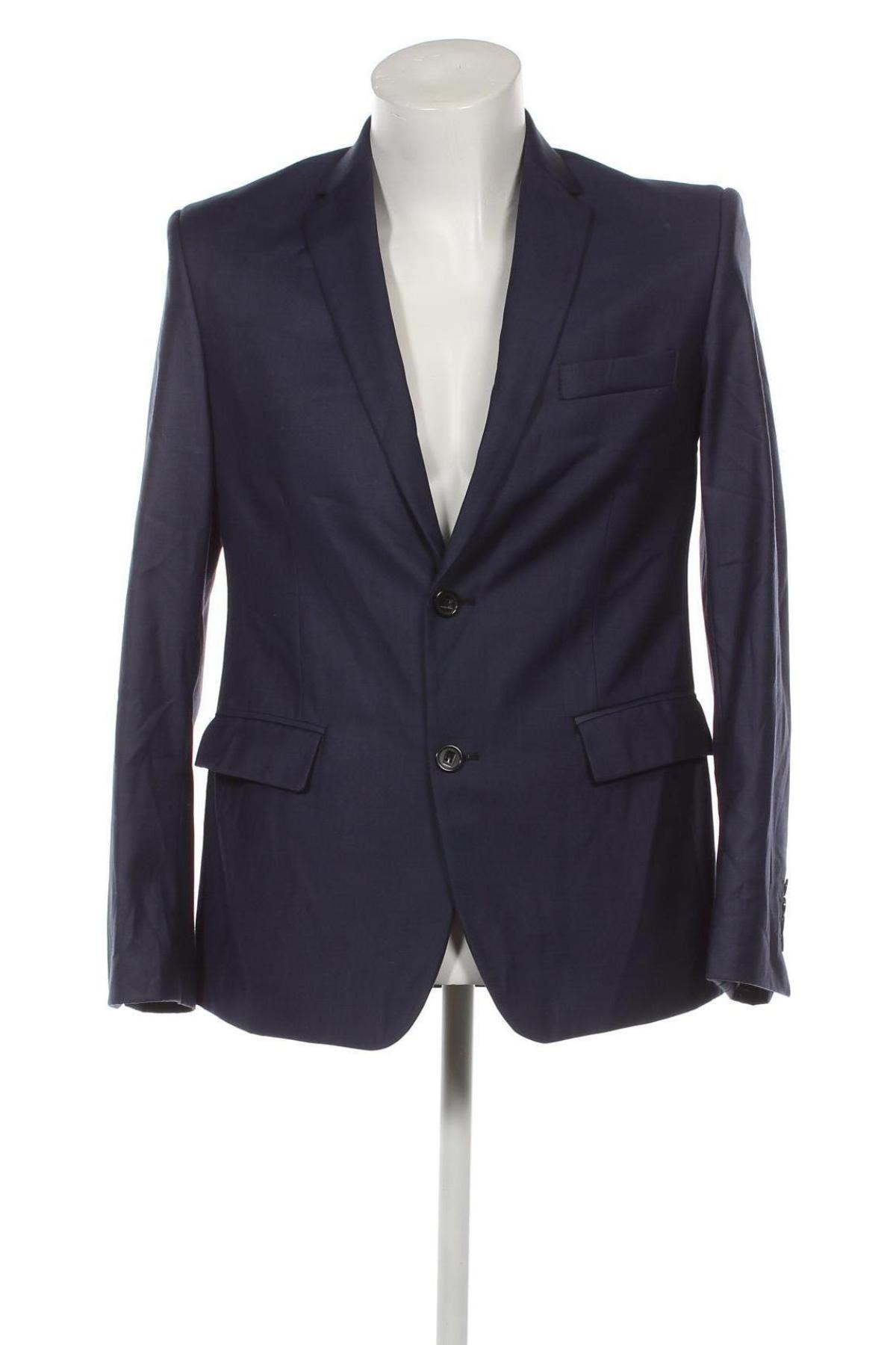 Pánske sako , Veľkosť M, Farba Modrá, Cena  5,24 €