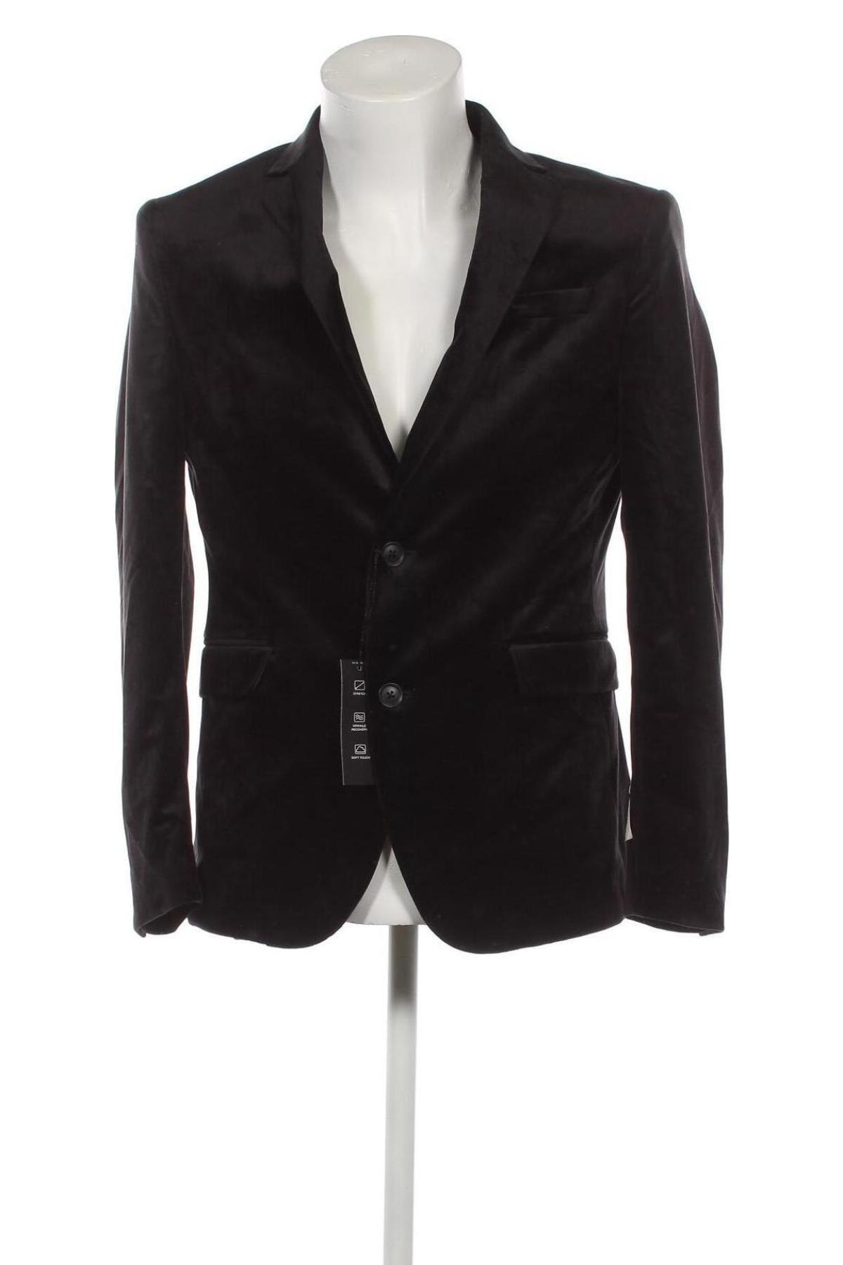 Pánske sako , Veľkosť M, Farba Čierna, Cena  6,86 €