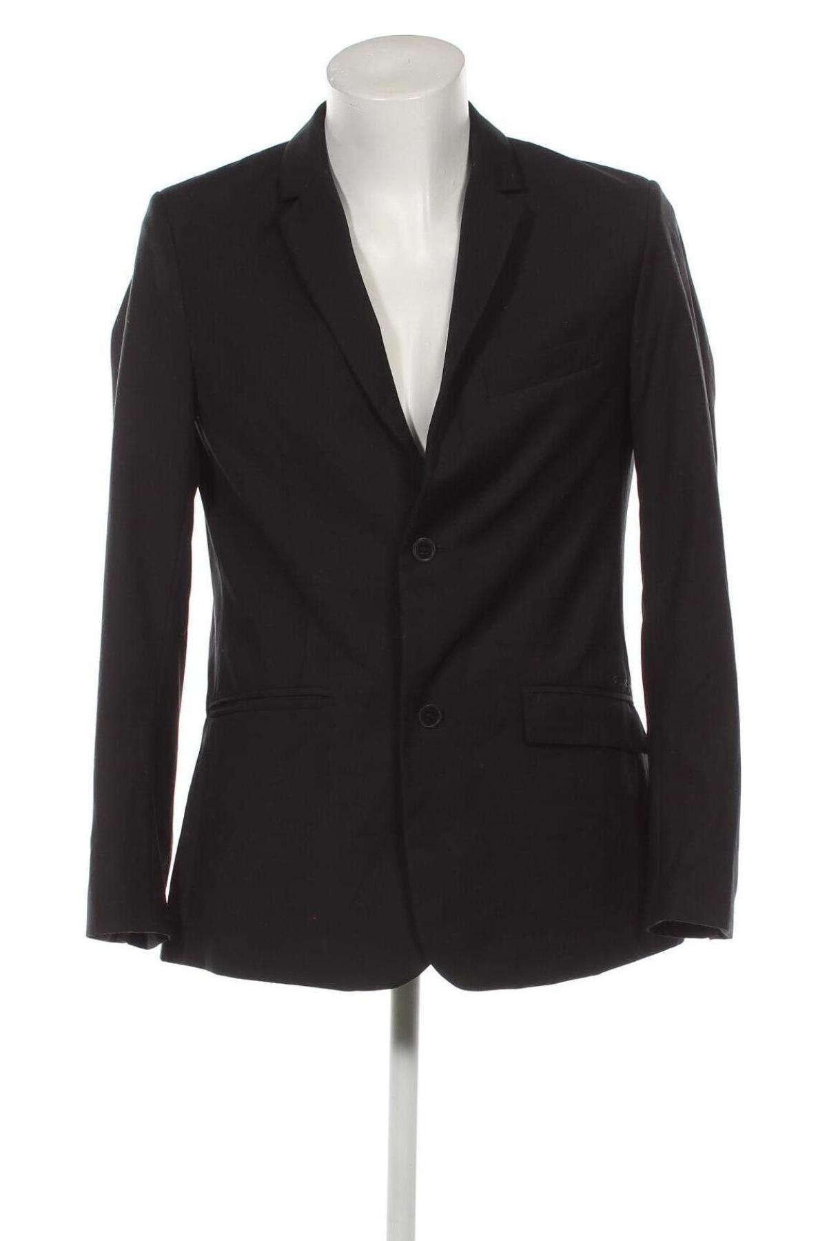 Pánske sako , Veľkosť M, Farba Čierna, Cena  4,24 €