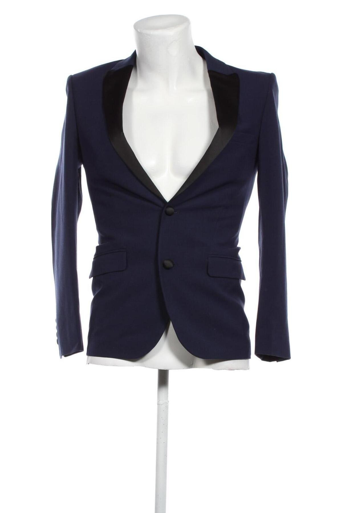 Ανδρικό σακάκι ASOS, Μέγεθος M, Χρώμα Μπλέ, Τιμή 10,64 €