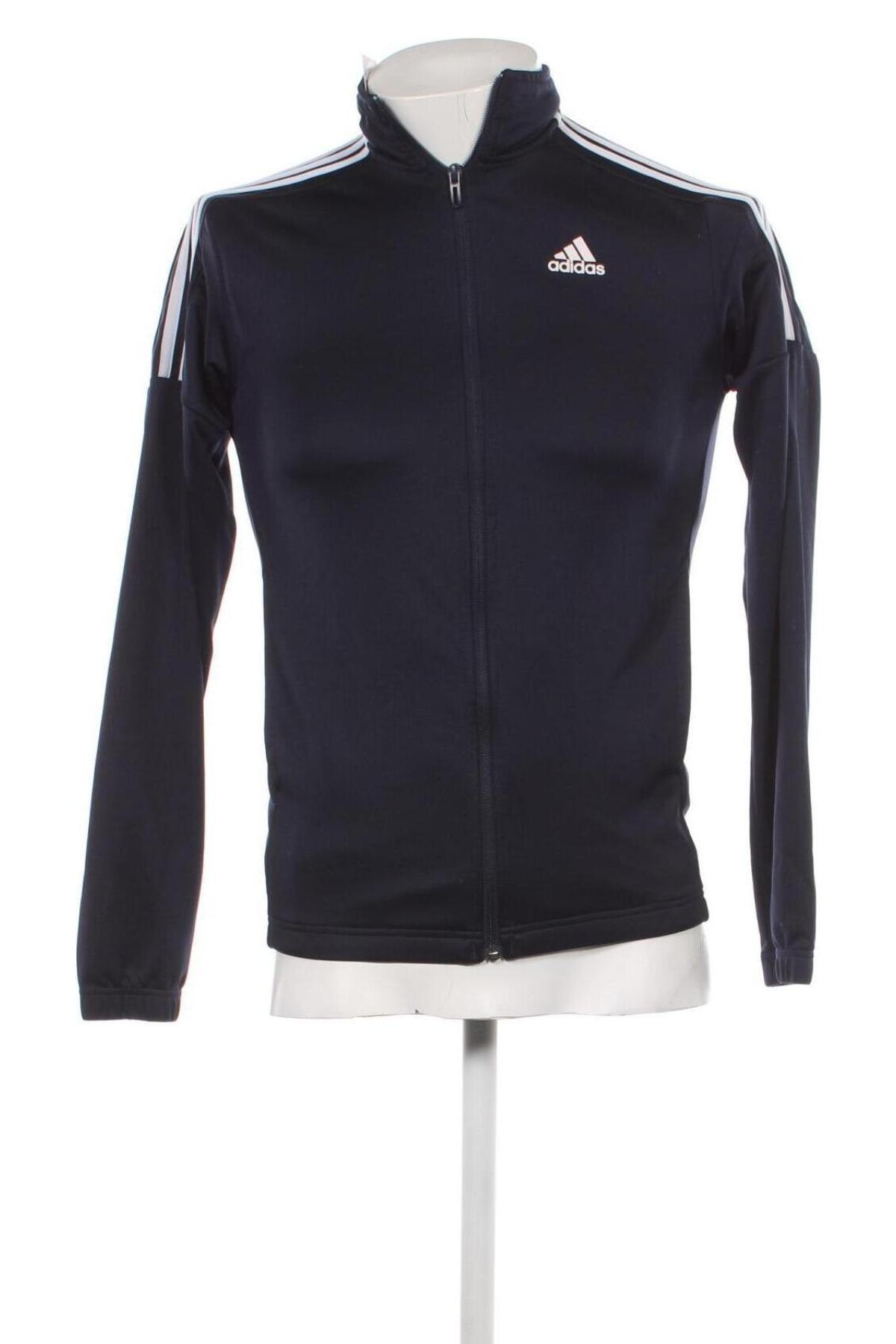 Ανδρική αθλητική ζακέτα Adidas, Μέγεθος XS, Χρώμα Μπλέ, Τιμή 10,02 €