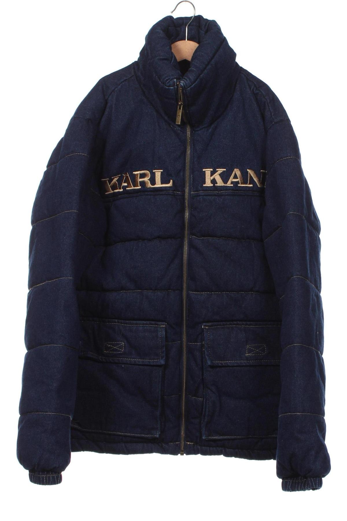 Мъжко яке Karl Kani, Размер XS, Цвят Син, Цена 73,80 лв.