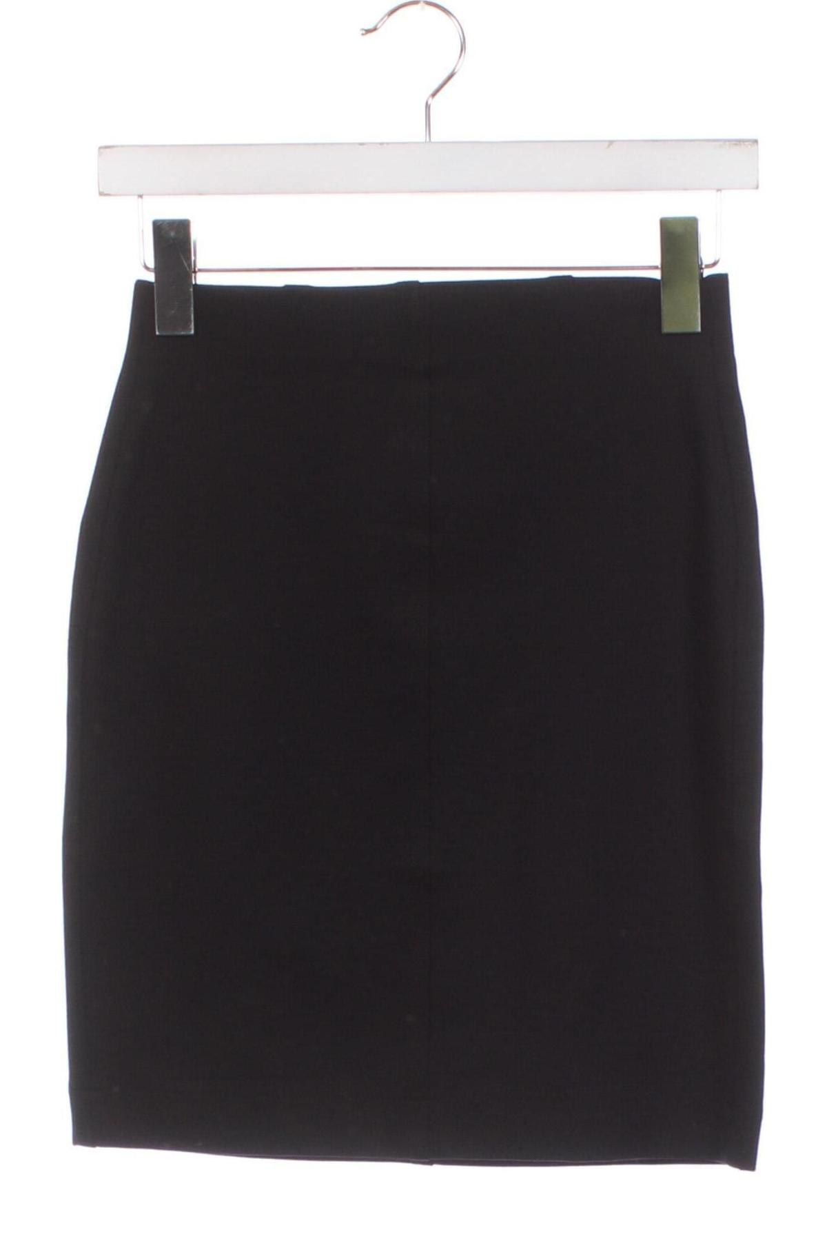 Fustă H&M, Mărime XS, Culoare Negru, Preț 11,45 Lei