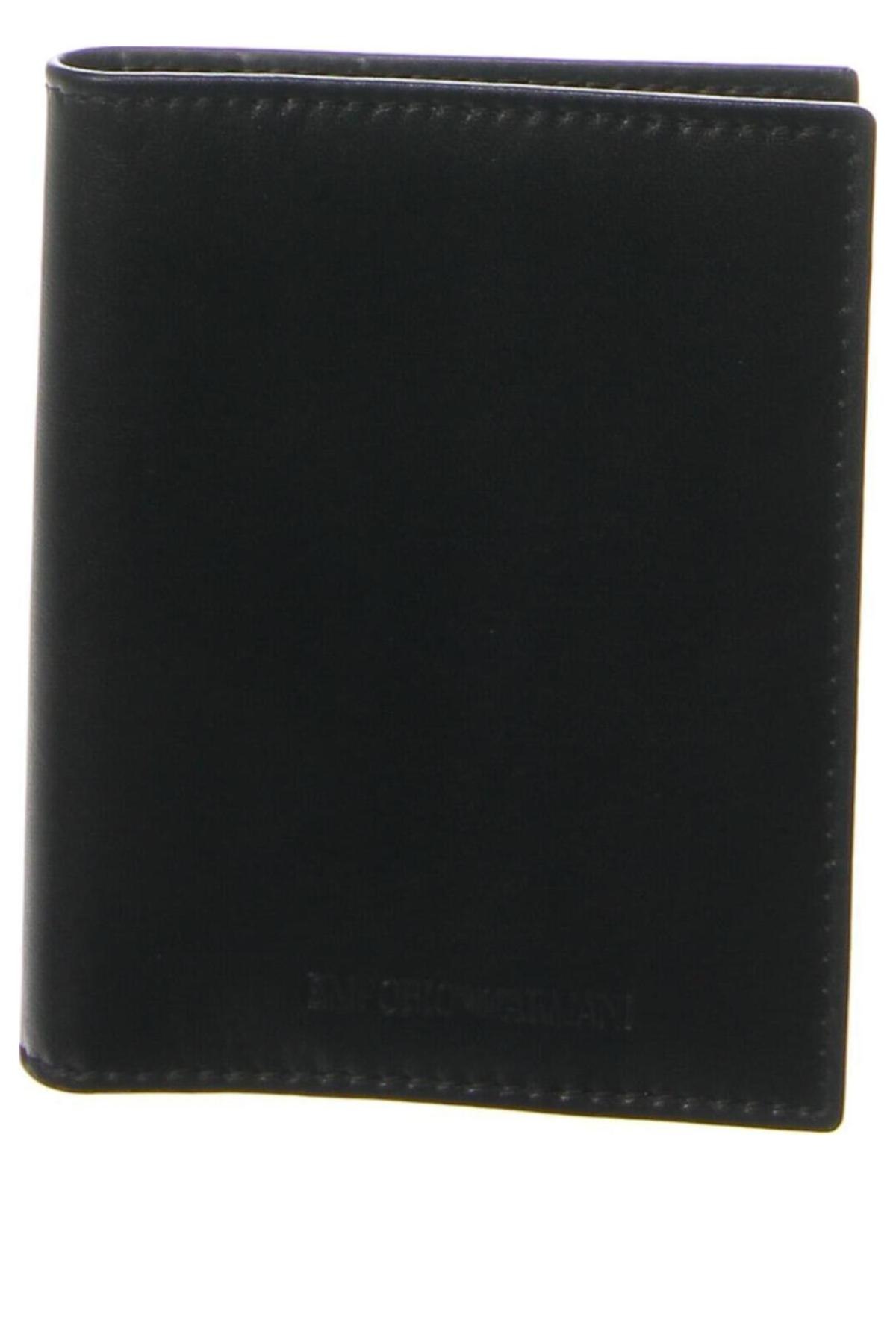 Πορτοφόλι επαγγελματικών καρτών Emporio Armani, Χρώμα Μαύρο, Τιμή 102,58 €