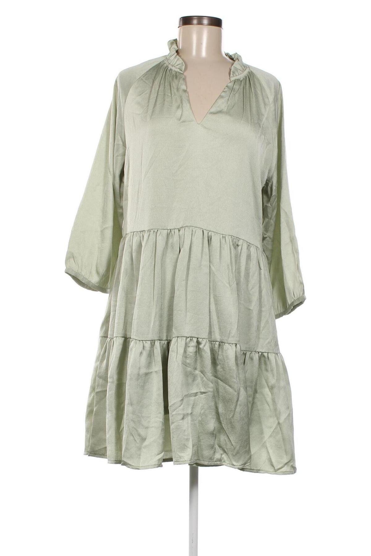 Kleid Ichi, Größe L, Farbe Grün, Preis 9,46 €