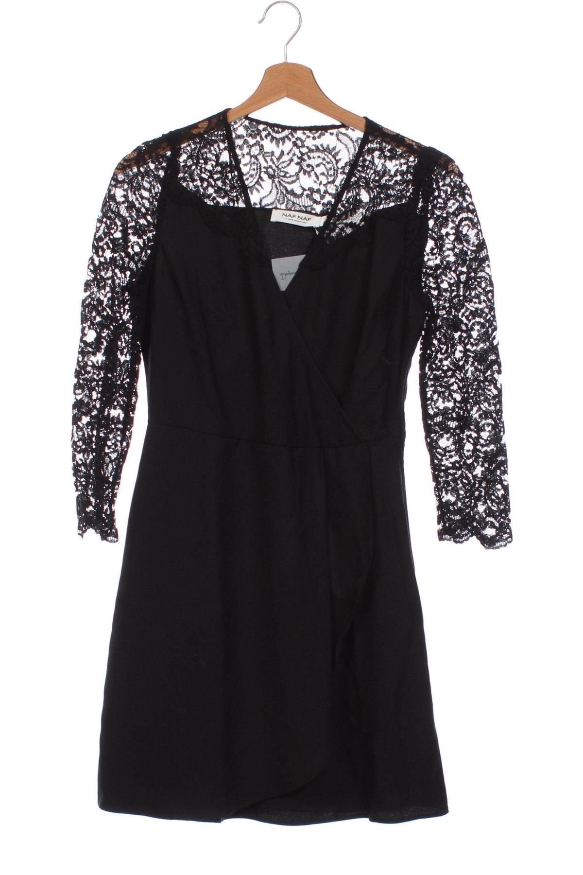 Kleid Naf Naf, Größe S, Farbe Schwarz, Preis € 52,58