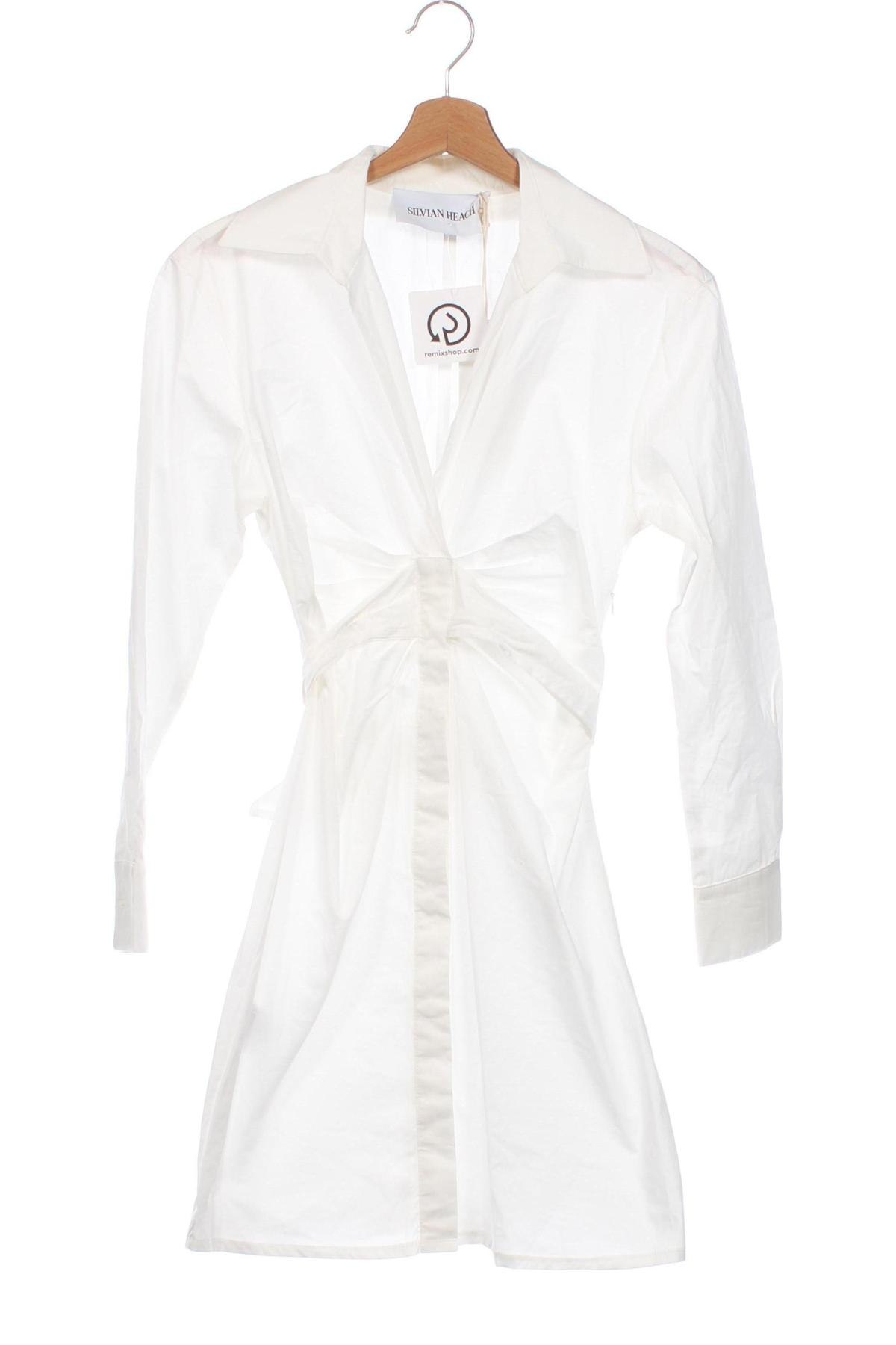 Kleid Silvian Heach, Größe M, Farbe Weiß, Preis 90,21 €