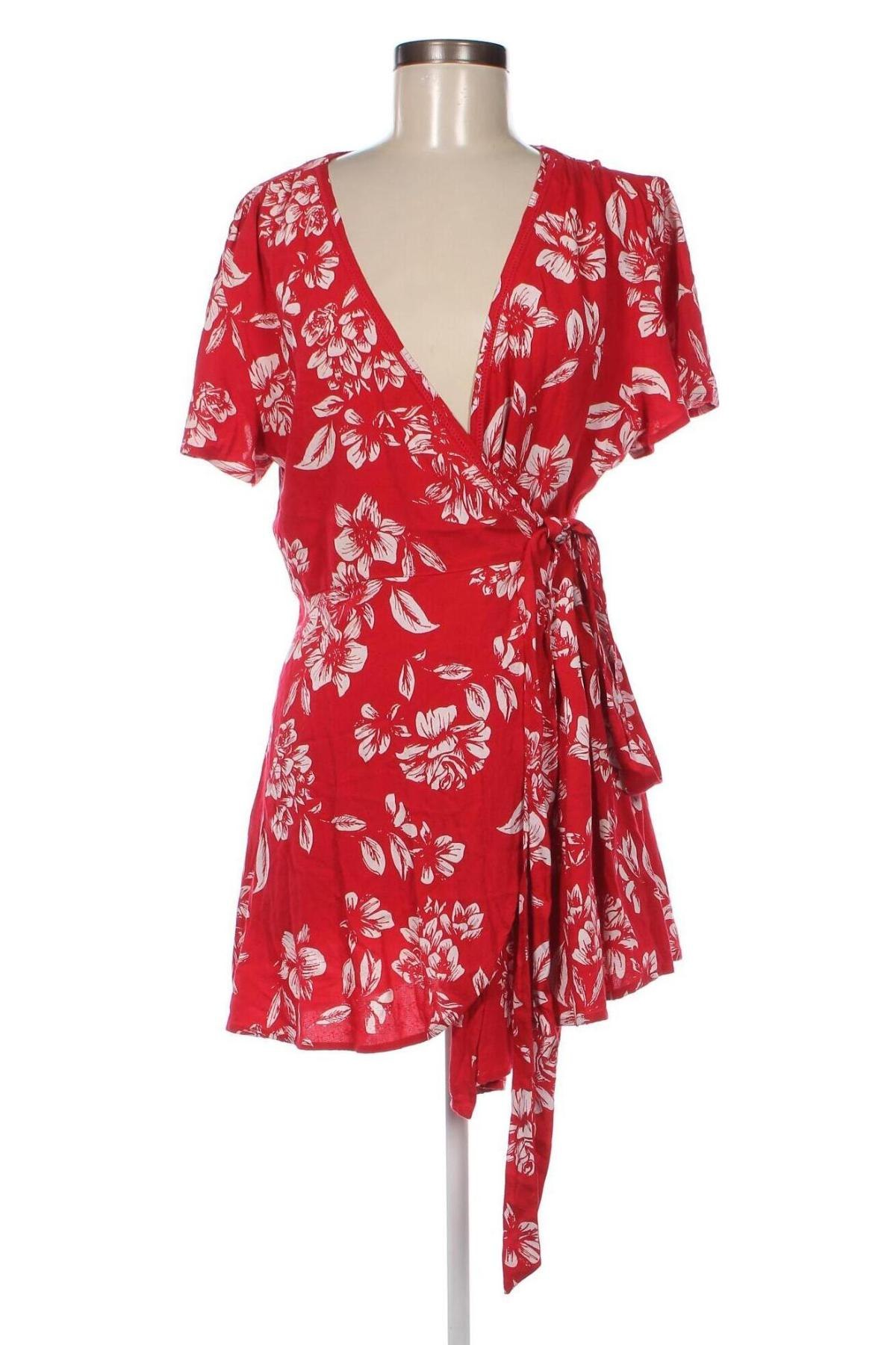 Kleid Superdry, Größe L, Farbe Rot, Preis 11,84 €
