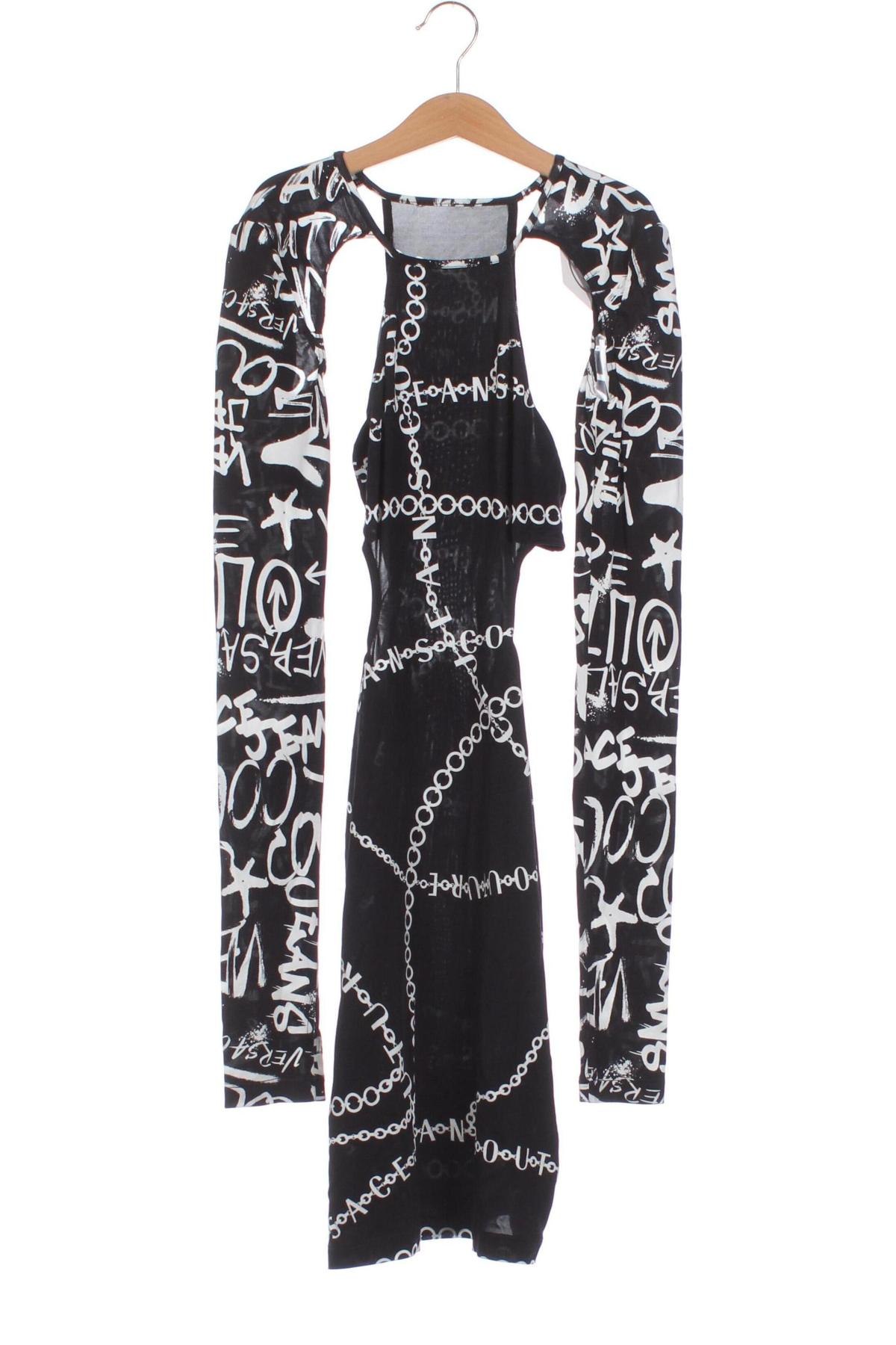 Kleid Versace Jeans, Größe XXS, Farbe Schwarz, Preis € 160,31