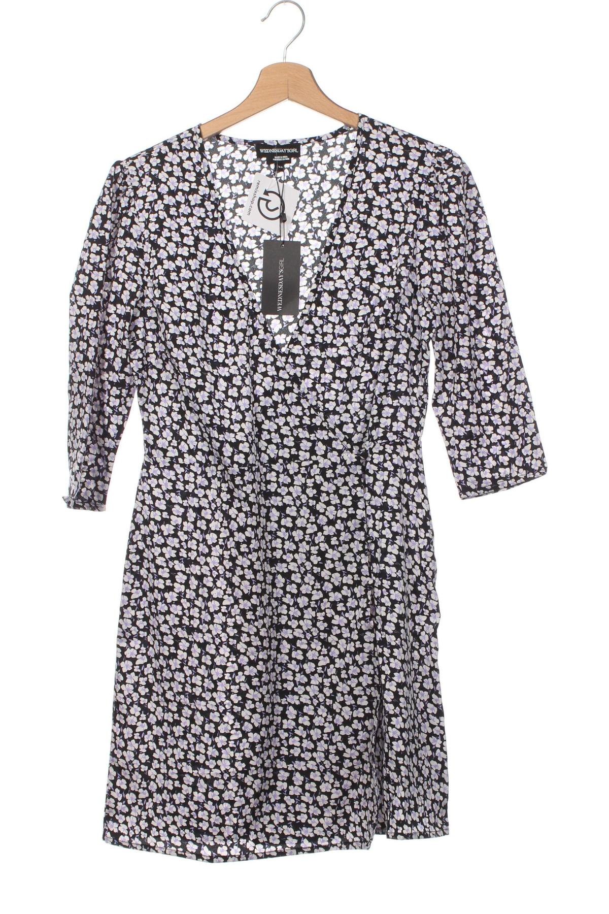 Kleid Wednesday's Girl, Größe XS, Farbe Mehrfarbig, Preis 5,78 €