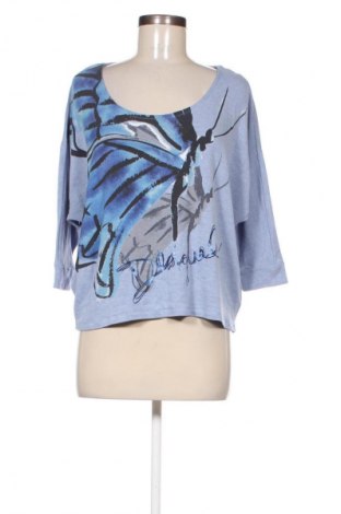 Damen Shirt Desigual, Größe M, Farbe Blau, Preis 53,13 €