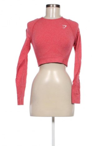 Damen Shirt Gymshark, Größe M, Farbe Rot, Preis € 18,99