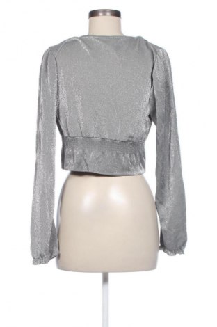 Damen Shirt Pull&Bear, Größe M, Farbe Silber, Preis 5,99 €