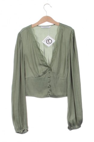 Bluză de femei Stradivarius, Mărime XS, Culoare Verde, Preț 29,99 Lei