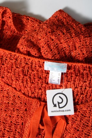 Damen Strickjacke Creation L, Größe M, Farbe Orange, Preis € 8,49