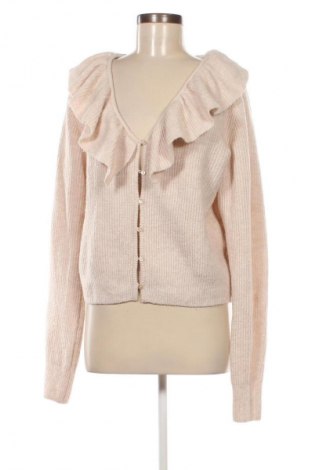 Damen Strickjacke H&M, Größe L, Farbe Beige, Preis 14,83 €