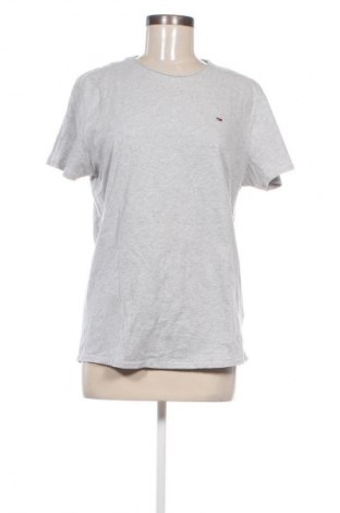 Γυναικείο t-shirt Tommy Jeans, Μέγεθος M, Χρώμα Γκρί, Τιμή 17,00 €