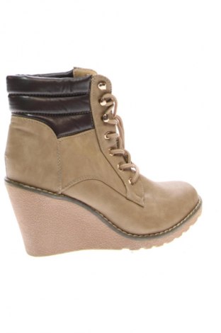 Damen Stiefeletten, Größe 38, Farbe Beige, Preis € 22,49