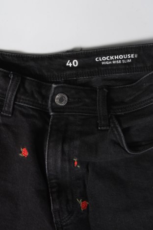 Blugi de femei Clockhouse, Mărime M, Culoare Negru, Preț 95,99 Lei