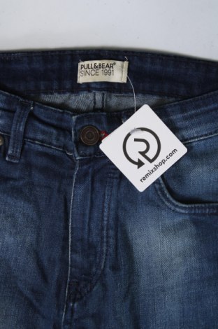 Дамски дънки Pull&Bear, Размер XS, Цвят Син, Цена 29,49 лв.