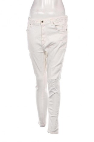 Damen Jeans Zara, Größe L, Farbe Weiß, Preis € 8,99