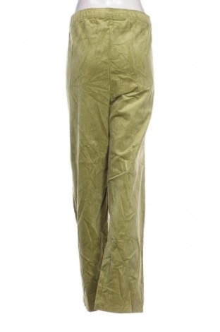 Pantaloni de velvet de femei, Mărime 3XL, Culoare Verde, Preț 95,99 Lei