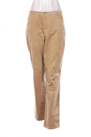 Pantaloni de velvet de femei Betty Barclay, Mărime XL, Culoare Bej, Preț 49,99 Lei