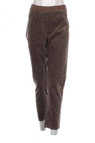 Pantaloni de velvet de femei Canda, Mărime XL, Culoare Maro, Preț 48,99 Lei