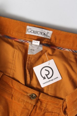 Pantaloni de velvet de femei Collection L, Mărime XL, Culoare Portocaliu, Preț 95,99 Lei