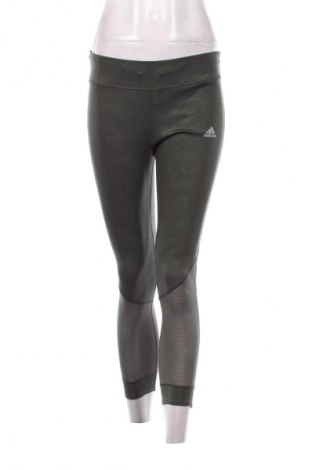 Damen Leggings Adidas, Größe S, Farbe Grün, Preis 19,49 €