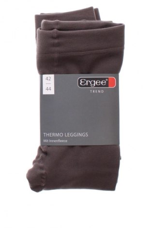 Damskie legginsy Ergee, Rozmiar L, Kolor Brązowy, Cena 99,99 zł