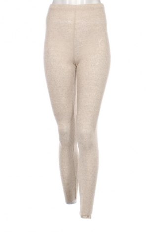 Damen Leggings Zara, Größe S, Farbe Beige, Preis 18,41 €