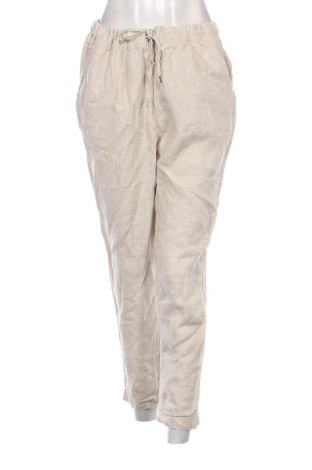 Damenhose H&M, Größe L, Farbe Beige, Preis 8,49 €