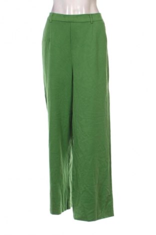 Pantaloni de femei Object, Mărime M, Culoare Verde, Preț 134,99 Lei