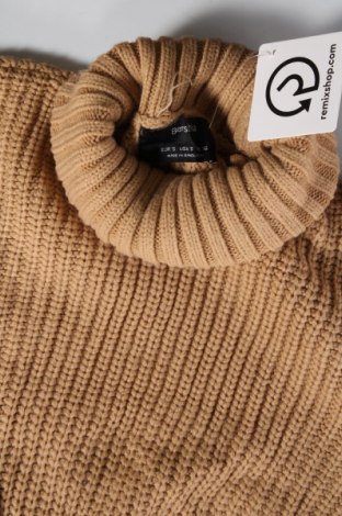 Damski sweter Bershka, Rozmiar S, Kolor Beżowy, Cena 92,99 zł