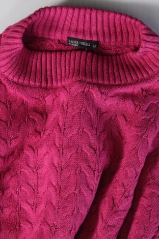 Damenpullover Laura Torelli, Größe M, Farbe Rosa, Preis € 12,49