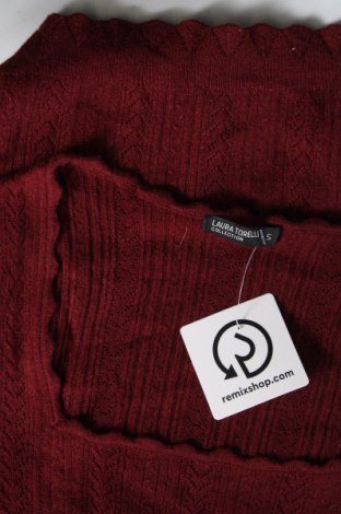 Damenpullover Laura Torelli, Größe S, Farbe Rot, Preis 20,49 €