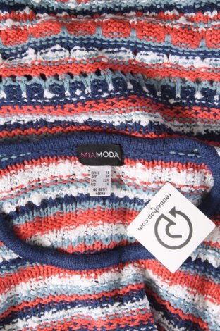 Damski sweter Mia Moda, Rozmiar XXL, Kolor Kolorowy, Cena 131,99 zł