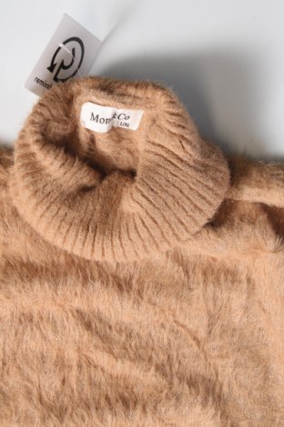 Damski sweter Moni&Co, Rozmiar L, Kolor Brązowy, Cena 131,99 zł