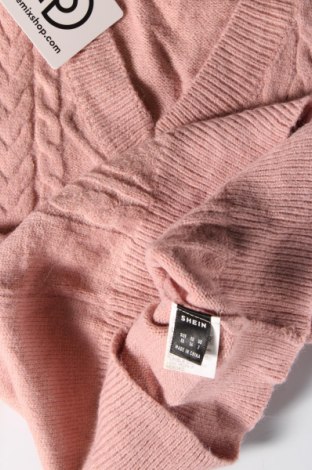 Damski sweter SHEIN, Rozmiar XS, Kolor Różowy, Cena 53,99 zł