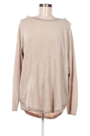 Damenpullover Yessica, Größe XXL, Farbe Beige, Preis 20,49 €